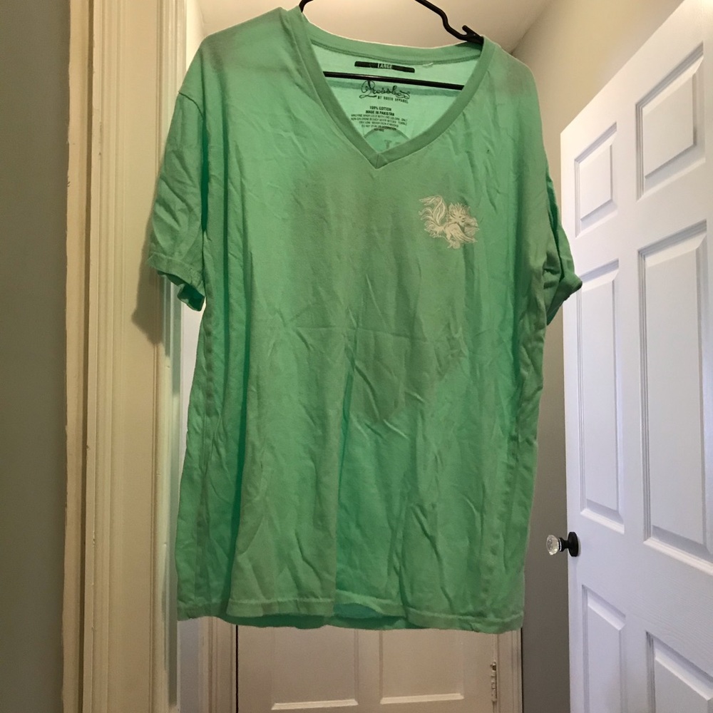Mint USC V-neck Tee shirt